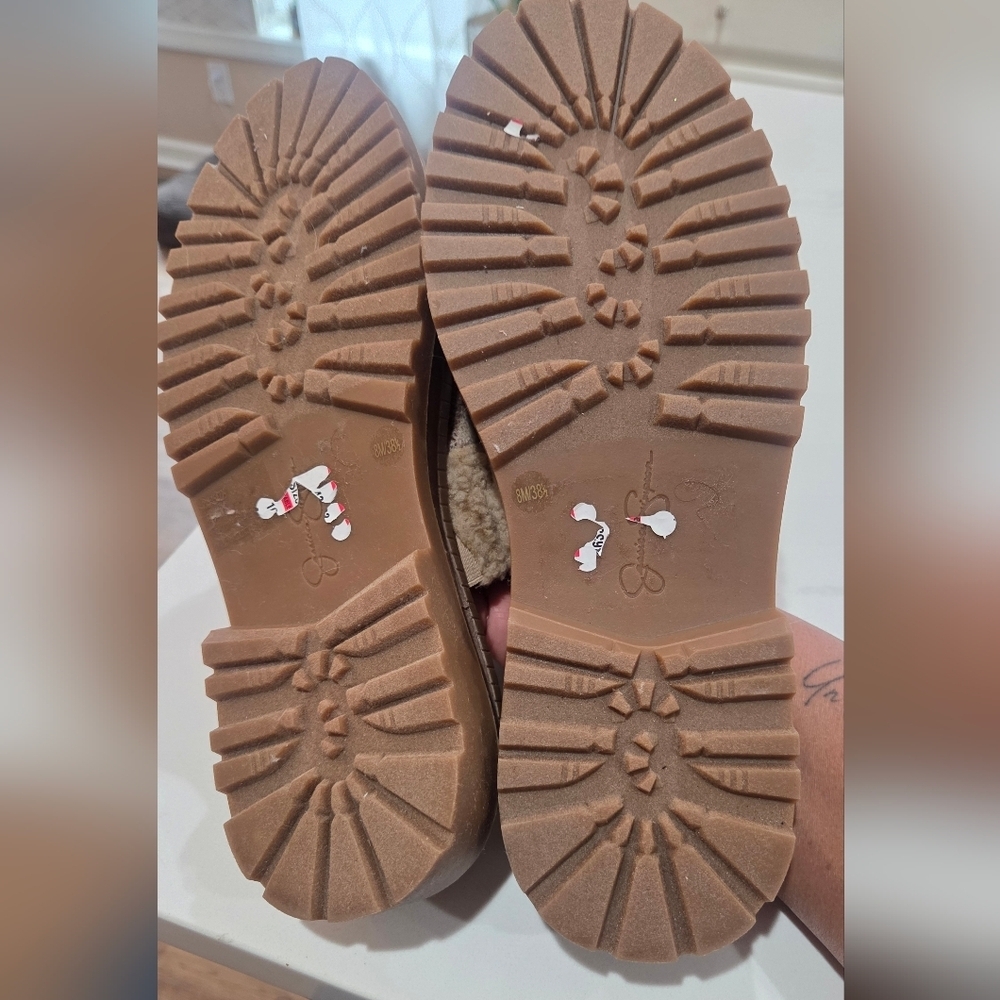 Jessica Simpson Slip On Fur Lined Clogs, 8 NWOT. - Picture 3 of 11